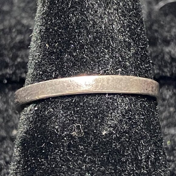 Ring Amethyst Faceted Size 5.5 Vintage Jewelry Sterling Silver Stamped 925 - Picture 4 of 12